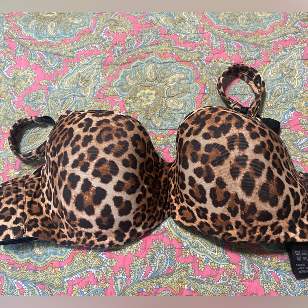 38B Le Mystere L'image Collection Leopard "Tisha" T-shirt bra